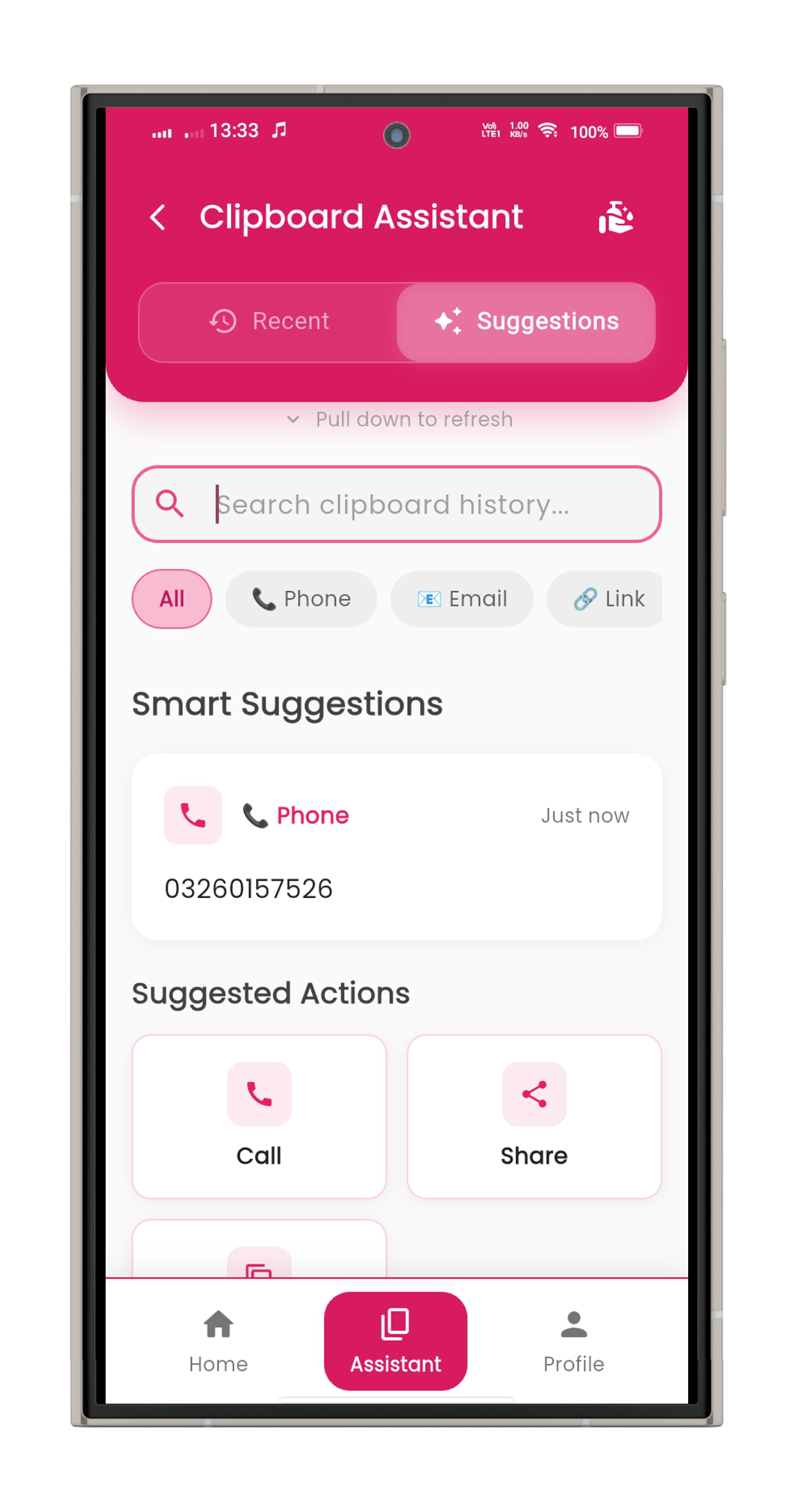 Smart Actions - Quick actions for all content types